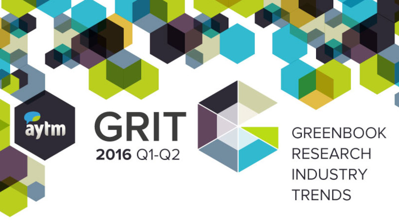 Grit report: dónde va la investigación de mercados