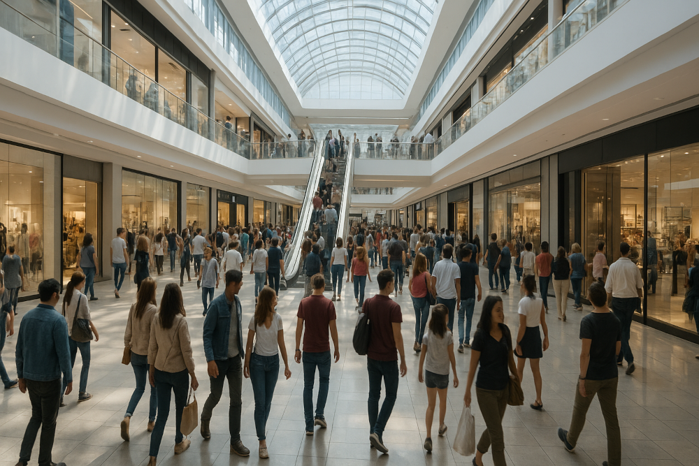 Investigación de mercados y centros comerciales